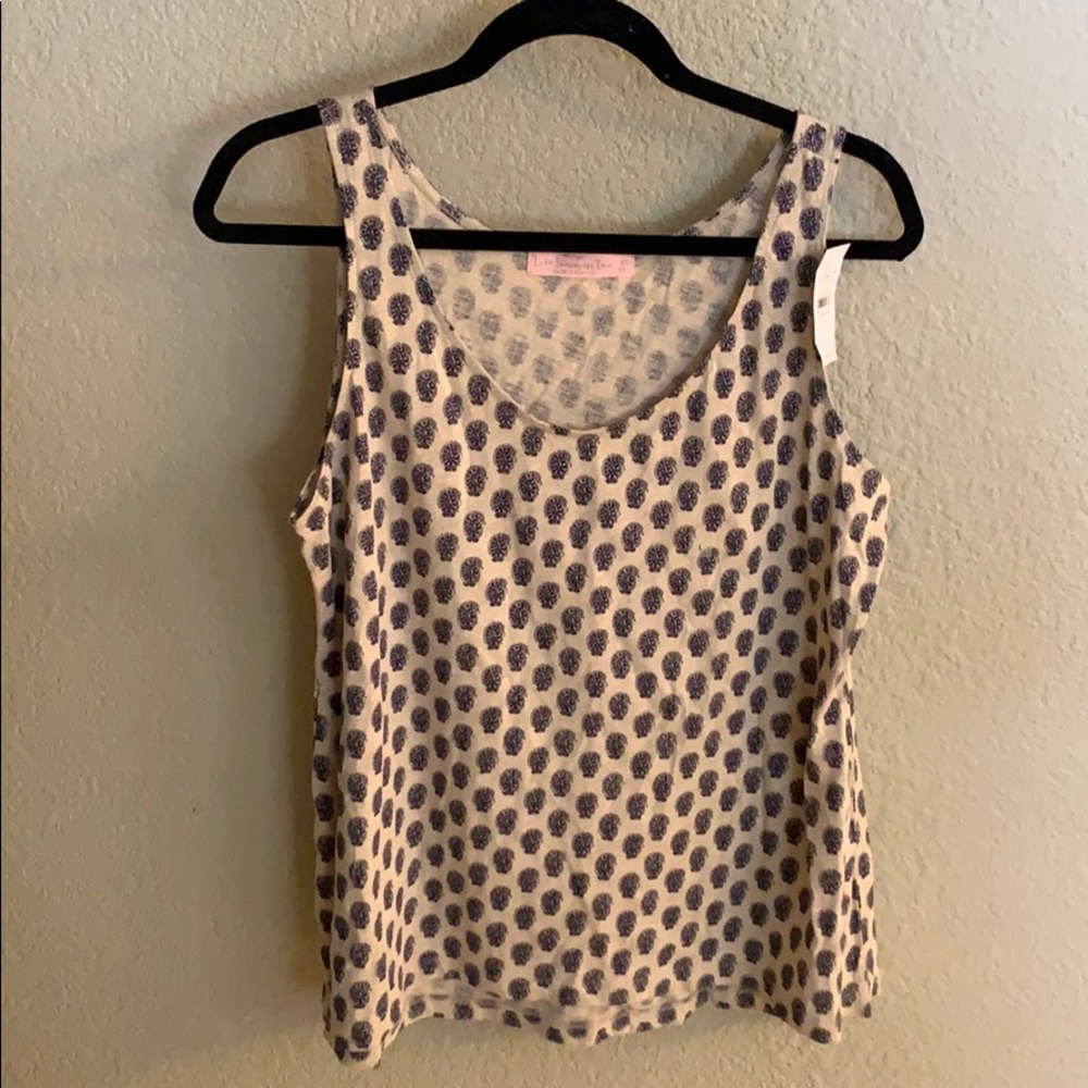 NWT LOFT sun washed tank Large